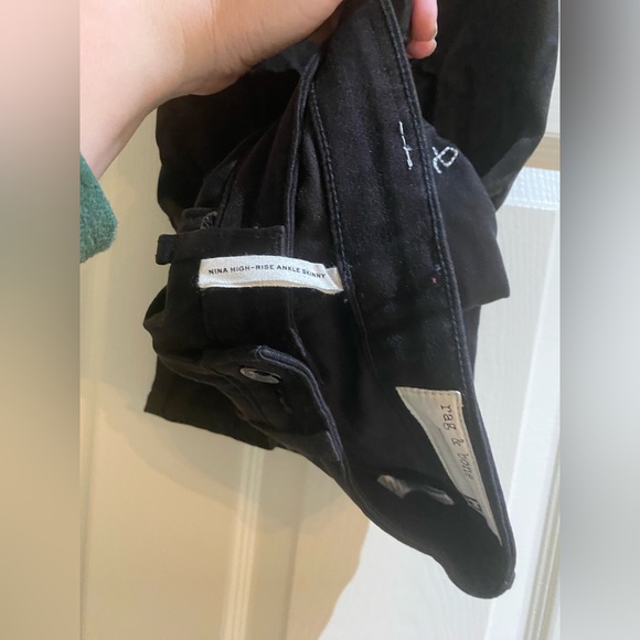NWOT Nina High Rise Ankle Skinny - Black - Picture 12 of 16